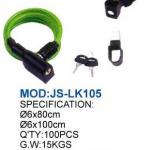 COIL CABLE LOCK (LOCK,STEEL CABLE LOCK.SHACKLE LOCK, SECURITY LOCK,CHAIN LOCK,DISC LOCK,ETC. )