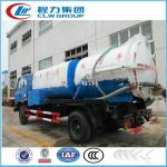 Combined Vacuum Tanker and Sewer Flushing Truck CLW5109XW