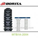 Complete specifications of bike tyres /Accept OEM/Pass CE and Rohs IA-2004