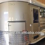 customized camping horse trailer for 2 horses 2HAL-D