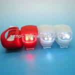 customized color perfect performance flexible silicone body ultra bright LED bike bicycle led light LBWC-289