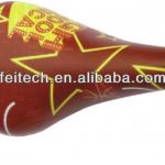 Customized Imitation Leather Red Children Bicycle Saddle FC-BSDC01