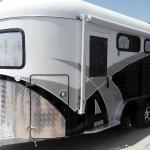 deluxe 2 horse trailer with sleeping area 2HAL+860