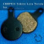 DISC BRAKE PADS FOR Tektro Lyra Novela Iox SEMI-METALLIC CRBP014