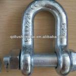 Drop forged US Type Crosy Standard Bolt Type Chain Shackle G2150 US Type follow Crosby standard