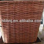 durable plastic woven front bicycle basket HNJ-D-8601