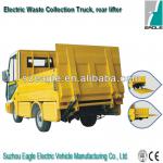 Electric garbage collection truck,garbage barrel collection,EG6032X, 48V/5KW,Max. loading weight 1500kgs, CE approved EG6032X