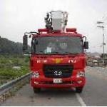 Fire Fighting Trucks with Articulated Aerial Platform KFP-270, 350, 500