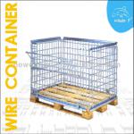 Foldable steel transportation container XDR-A003