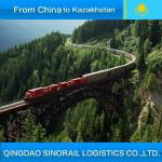 from Taraz/Dzhambul to Shanghai railway wagons Sinorail