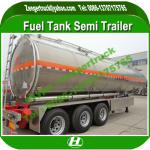 Fuel Tank Trailer, Aluminum Alloy Tanker Semi Trailer, 3 axle oil tanker trailer 40 m3 Bitumen tank trailer