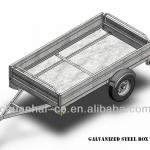 Galvanized Steel Box Trailer