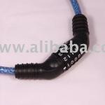 Glitter Combination Cable Lock SA-110 SSCBE