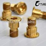 Gold Titanium TPI Pedal Bolts 9/16 TC4 PD01