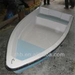 Good performance 2.8m lenth Double-decked fiberglass rowing fishing boat for 2 person fishing in the river