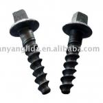 good quality screw spikes ,dog spikes,drive spikes M24*198,M24*185,Ss,OEM