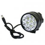High bright 7x Cree XML T6 Led Bicycle Bike Headlight Flashlight Lamp 6400mah battery FL04067