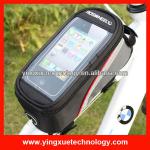 High Quality Clear Window Roswheel Top Tube Bike Bag with an extention Audio Line UWBH-01