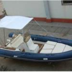 high quality PVC or Hypalon 600 RIB inflatable boat DS-RIB 600