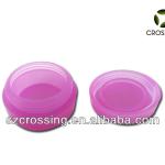 High quality with different color silicone container for wax e cigarette soft silicone container
