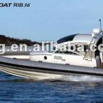 High speed inflatable luxury sport yacht 11.7M RIB36