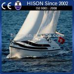 Hison factory promotion factory china manufacturing cabin boat sailboat