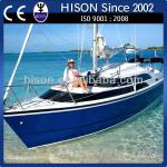 Hison factory promotion high cost-performance price quality ratio cabin boat sailboat