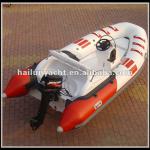 Hot!! CE fiberglass rib speed boats for sale (HLB420) HLB420