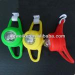 Hot selling custom silicone inton bike light,silicone bicycle light 1253