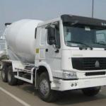 HOWO 10m3 cement mixer truck in stock ZZ1257N4048W