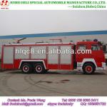 HOWO 6*4 336HP 15000L water and foam fire fighting vehicle HLQ5250GXFPMZ