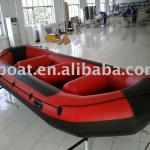 hypalon or pvc material inflatable racing boat CYL-440