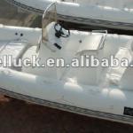 Inflatable fishing or leisure boat