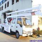 ISUZU hydraulic aerial cage 16~18m truck factory sale DTA5---