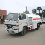 JMC 2alxes 3000~4000Litres Supplying Fuel Tanker Truck JDF