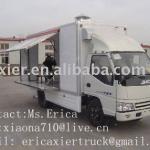 JMC dining box van truck/Mobile Dining Trailers/Dining car trailer/semi-trailer/ Trailers,semi trailers