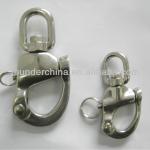 marine hardware stainless steel swivel snap shackle Dee, bow, screw pin, secutity shackle,SUS/AISI304&