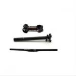 MTB carbon fiber flat bar/carbon stem/carbon seat post bicycle parts