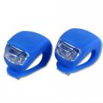 Multi Function Cycling Bike Bicycle Silicone 2 LED Lamp Light fix Front or Rear (4 colours) FL02957