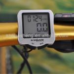 new design Multi-functional waterproof bicycle computer With LCD display Cycling Odometer QS-OL007