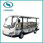 Newest electric shuttle bus CE Approved 14 seats with power-assisted steering LQY145B