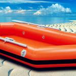 orange inflatable canoe for hot sale JC--DMZ339