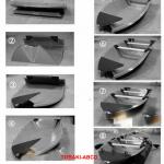 Portable folding canoe TOBAKI-A/B/C/D