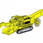 Railway equipment/Digging Arm Loader XGW400 XGW400