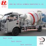 sell dongfeng 3-4cbm mini concrete mixer truck for sale HLQ5140GJB