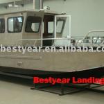 Semi Barge Aluminum Boat