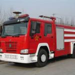 Sinotruck Howo fire truck/vehicle for sale ZZ1256L3627C