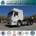 sinotruk 6x4 howo tractor trailer truck best price for sale