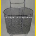 small gray front metal bike basket ST-DCL-002