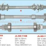 Steel bicycle hub axle Hebei Factoy Manufacture